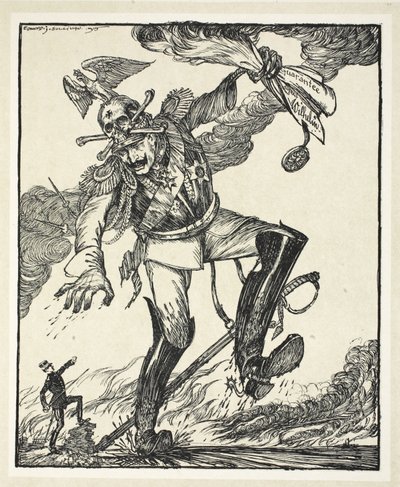 Jack, der Riesen-Killer (dem König von Belgien gewidmet), Illustration aus 